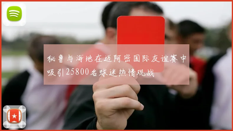 秘鲁与海地在迈阿密国际友谊赛中吸引25800名球迷热情观战